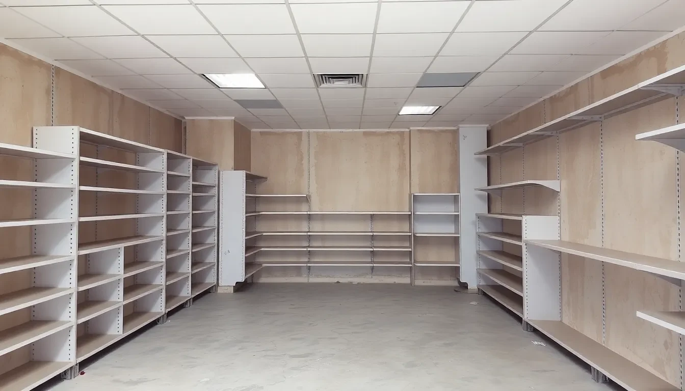 Ladenrückbau und Shop-Demontage