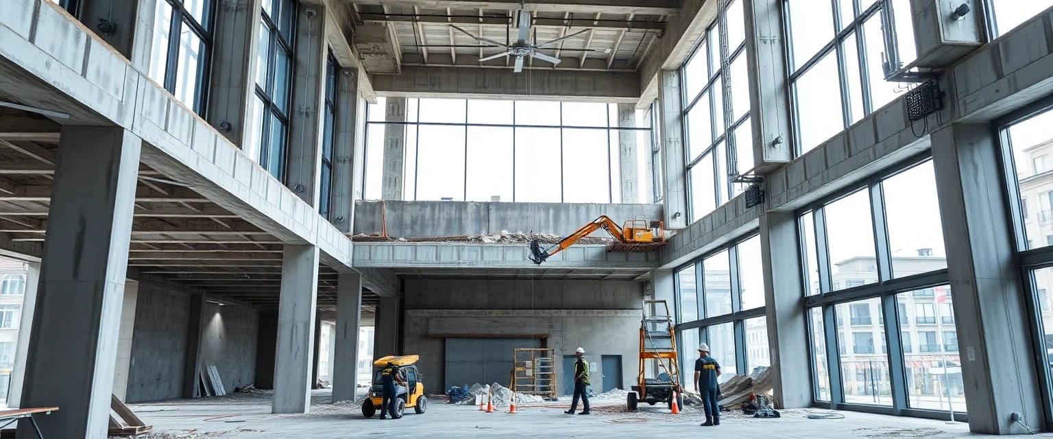 Professioneller Rückbau eines Gewerbeobjekts in der Schweiz