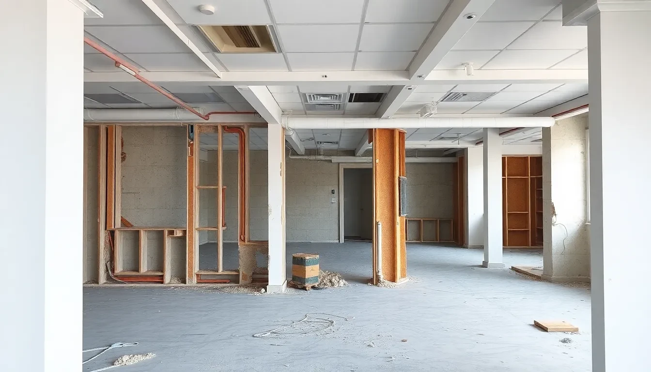 Gewerberückbau und Büroentkernung