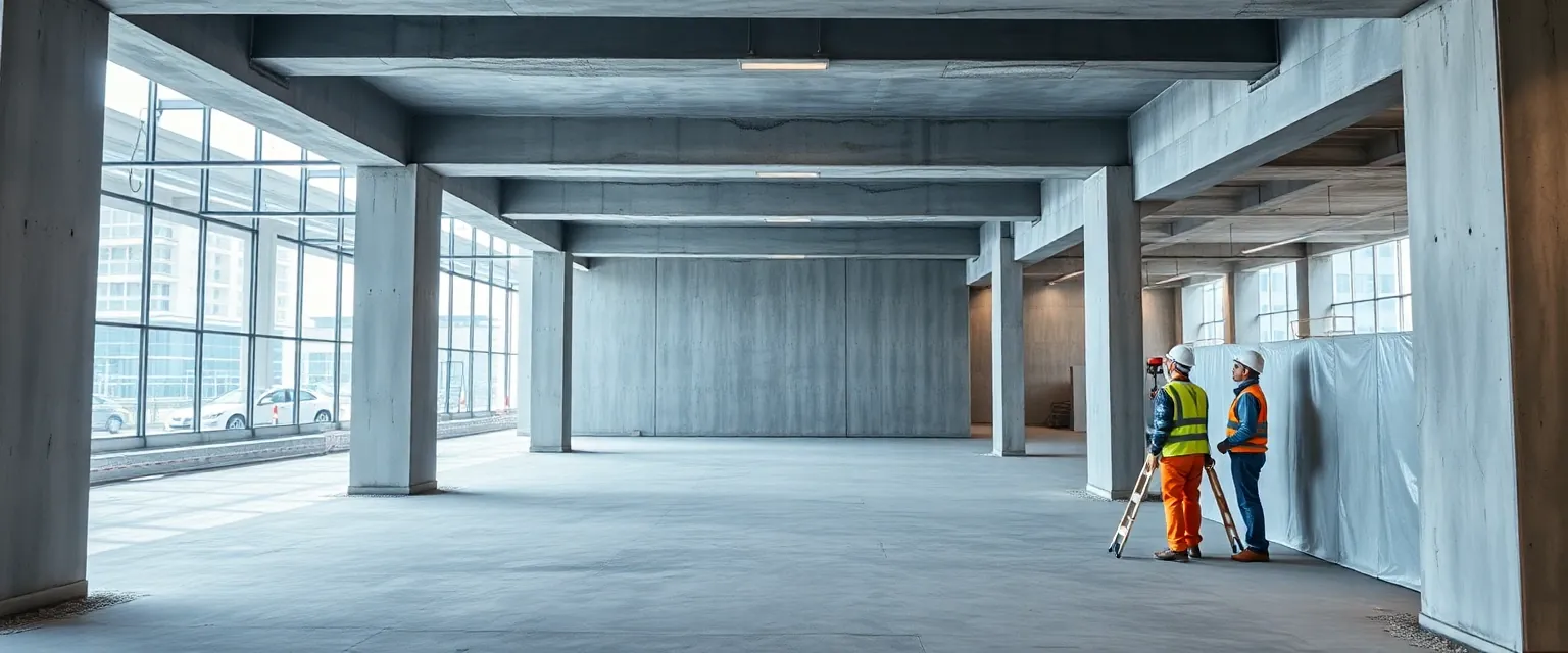 Professioneller Rohbau Rückbau einer Gewerbefläche in der Schweiz