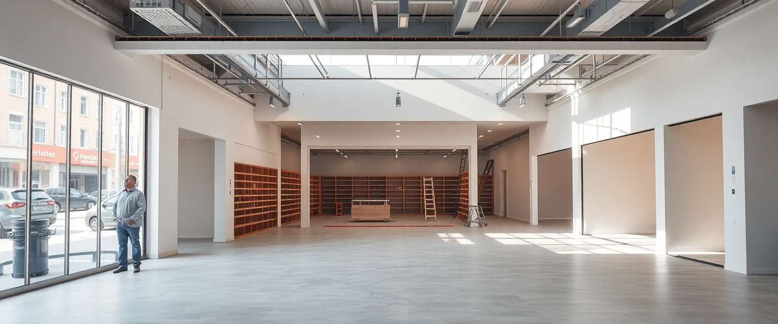 Professioneller Rückbau von Verkaufsflächen bis zum Rohbauzustand in der Schweiz