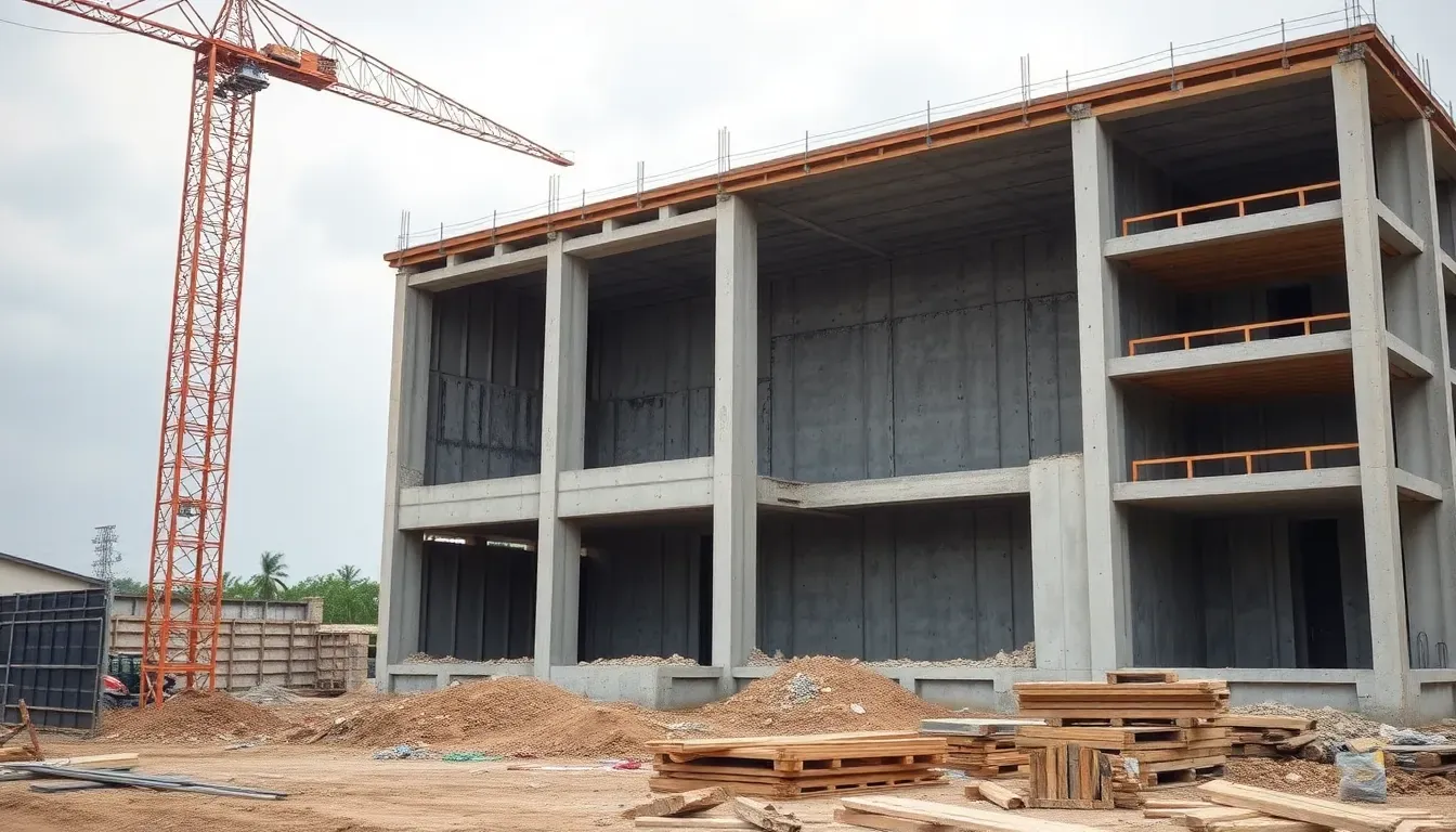 Rohbauvorbereitung und Flächenrückführung