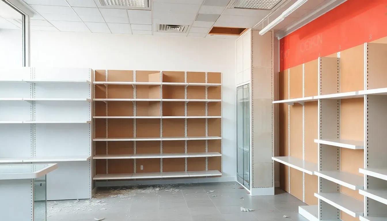 Ladenrückbau und Shop-Demontage