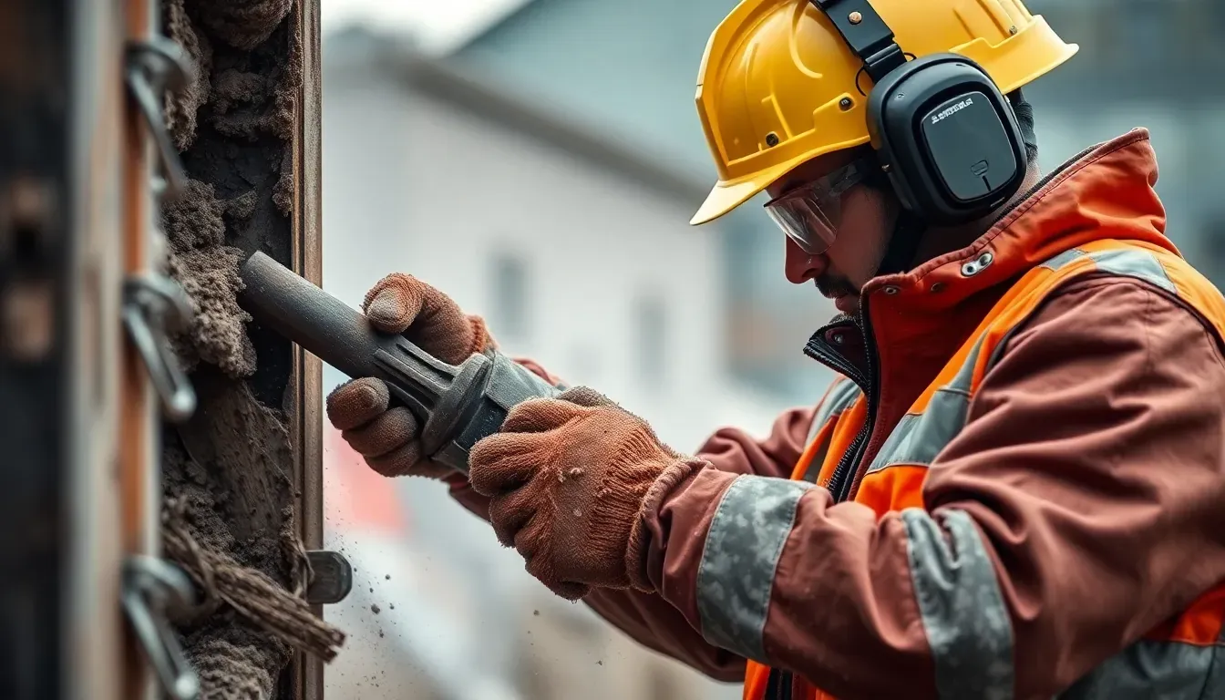 Rückbauarbeiten mit Präzision