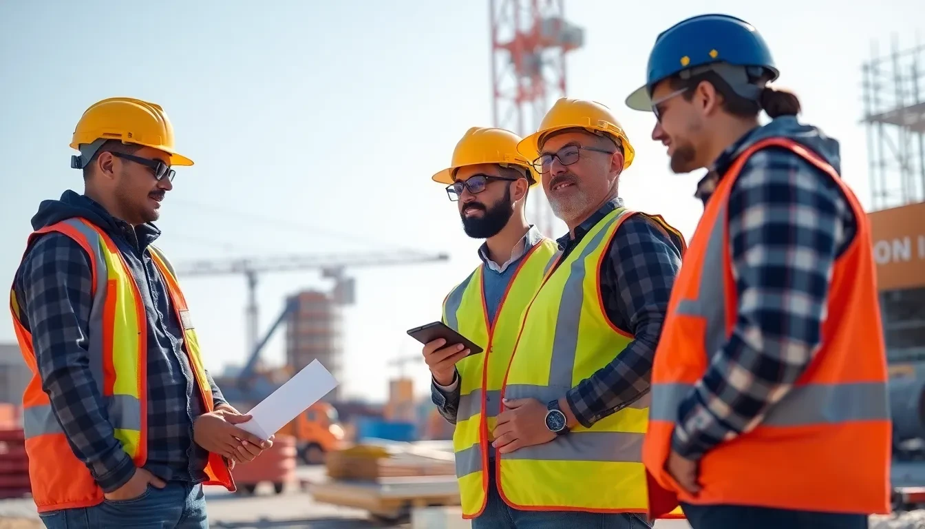 Best-Rückbau Team auf der Baustelle