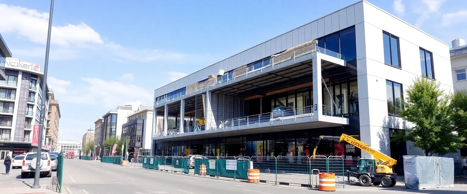 Professioneller Rückbau eines Gewerbegebäudes im Bezirk Dietikon