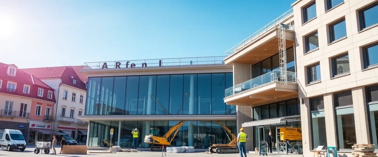 Professioneller Rückbau eines Gewerbegebäudes im Bezirk Hinwil