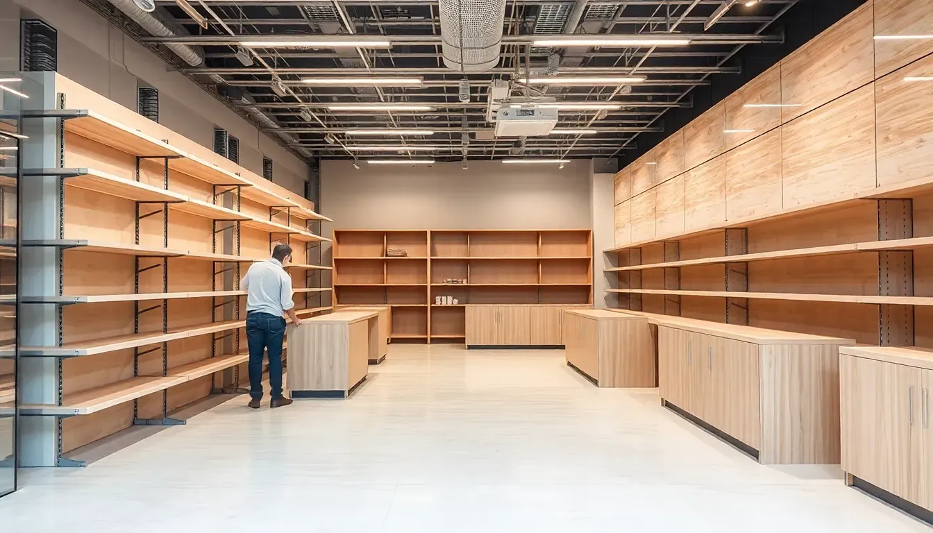 Ladenrückbau und Shop-Demontage