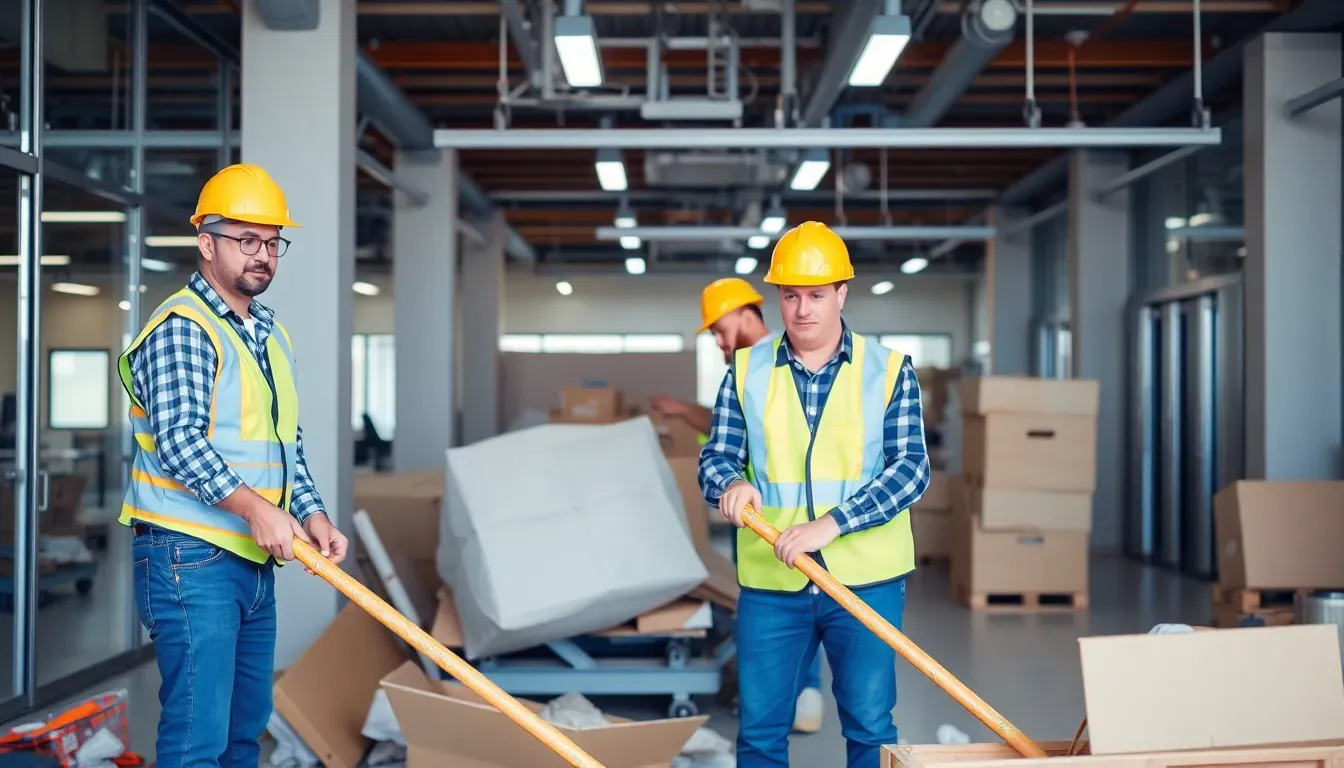 Team von Best-Rückbau bei der Bedarfsanalyse vor Ort in Winterthur