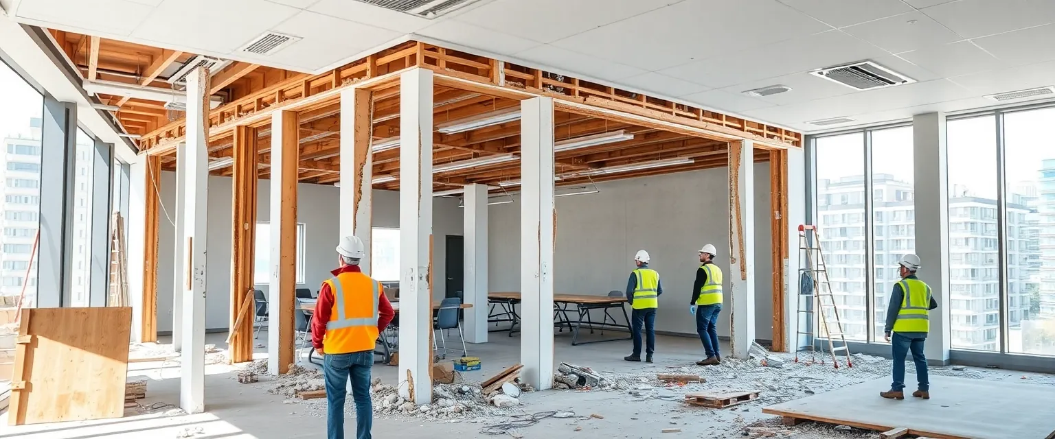 Professioneller Rückbau von Büroräumen in der Schweiz