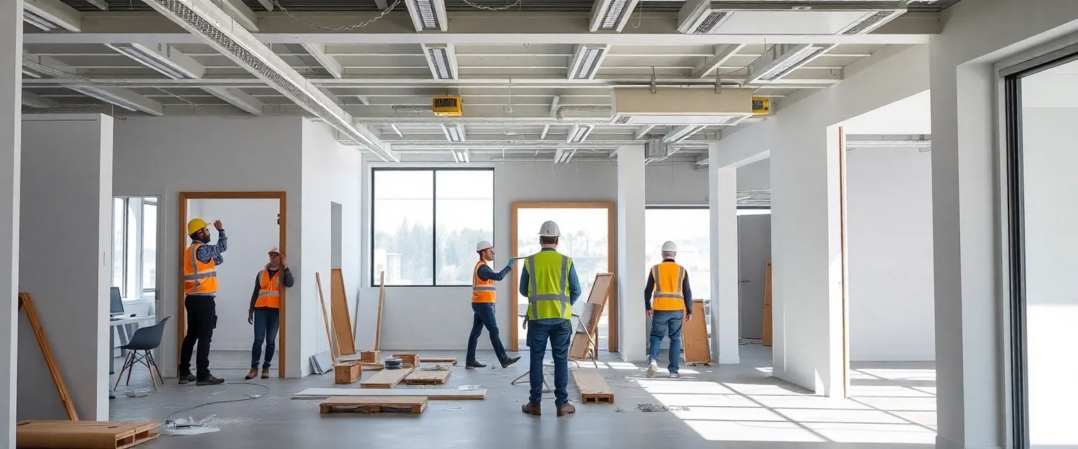 Professioneller Rückbau von Büroräumlichkeiten in der Schweiz