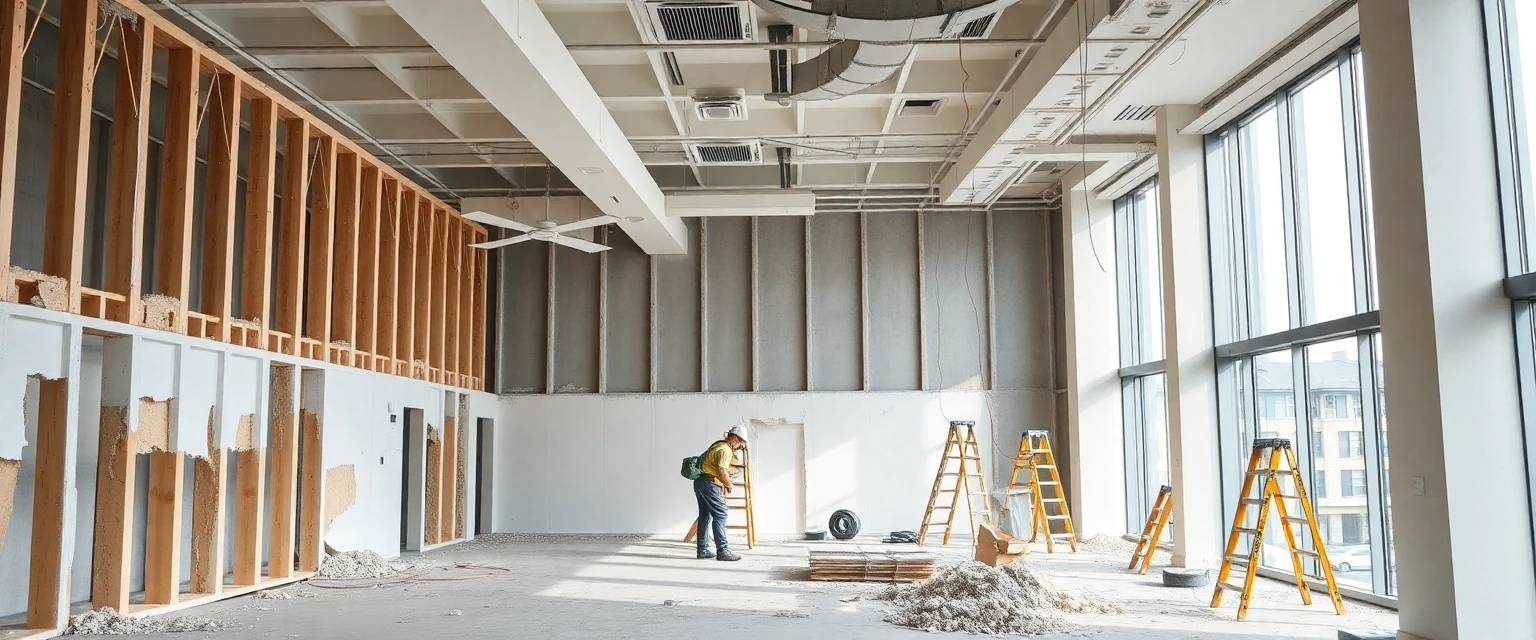 Professioneller Rückbau einer Gewerbefläche in der Schweiz