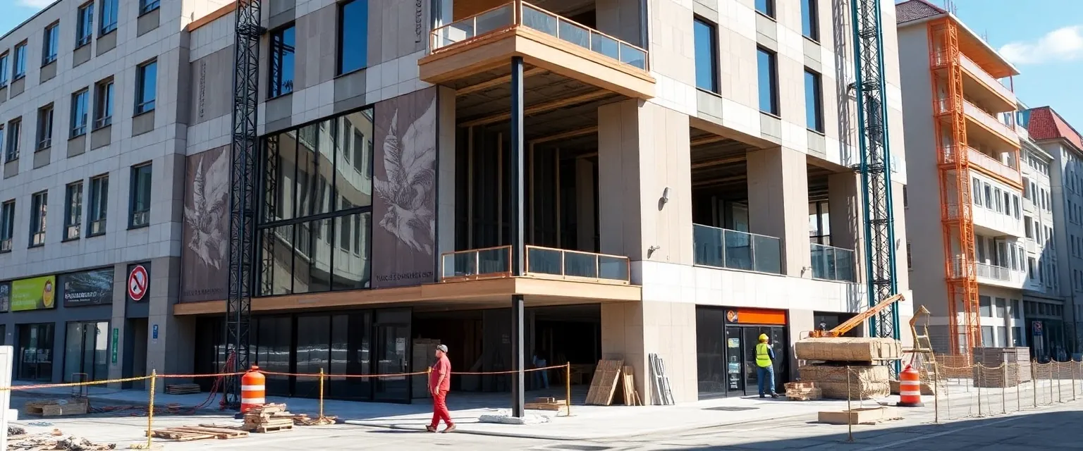 Professioneller Rückbau eines Gewerbehauses in der Schweiz