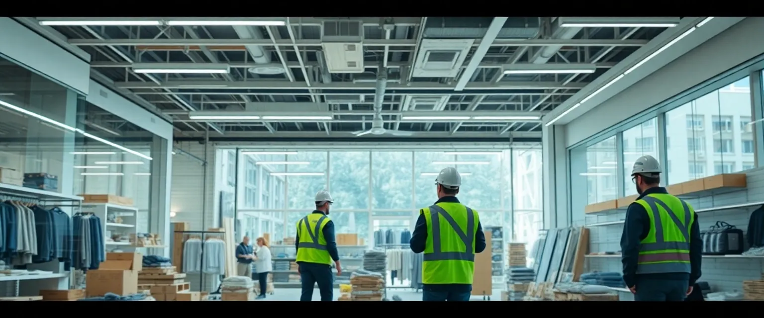 Professioneller Rückbau eines Ladengeschäfts in der Schweiz