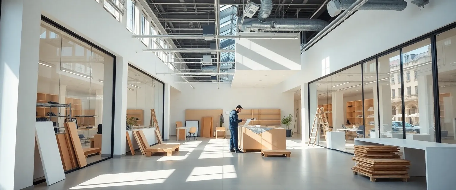 Professioneller Rückbau einer Ladenfläche in der Schweiz