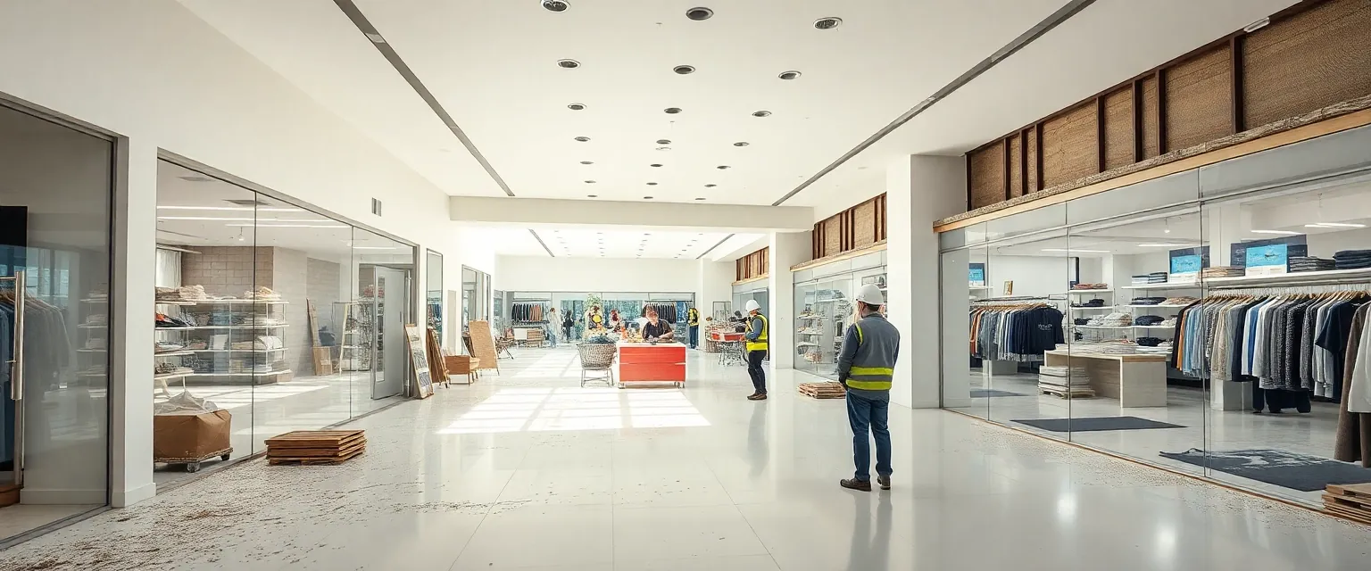 Professioneller Rückbau eines Ladenlokals in der Schweiz