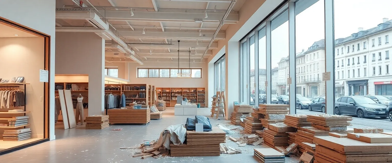 Professioneller Rückbau einer Ladenräumlichkeit in der Schweiz