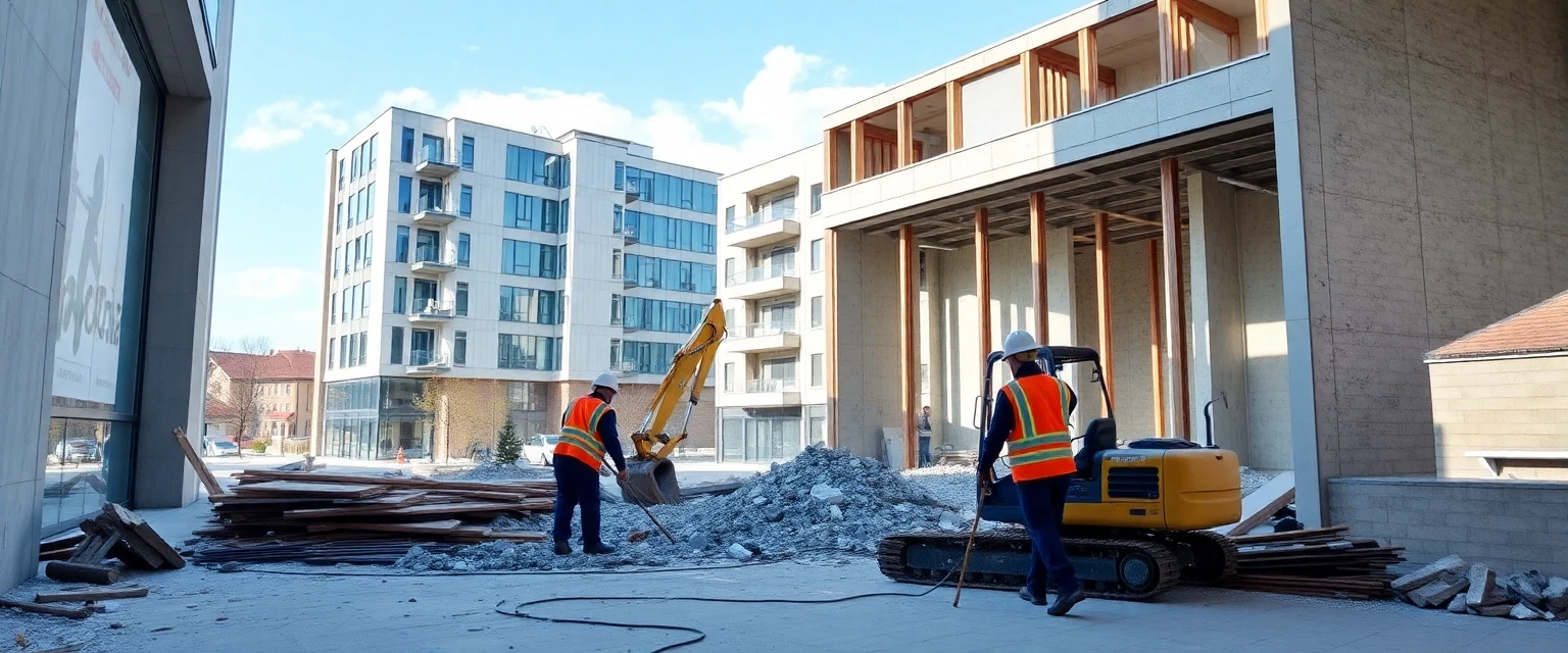 Professioneller Rückbau von Gewerbeflächen in Liestal
