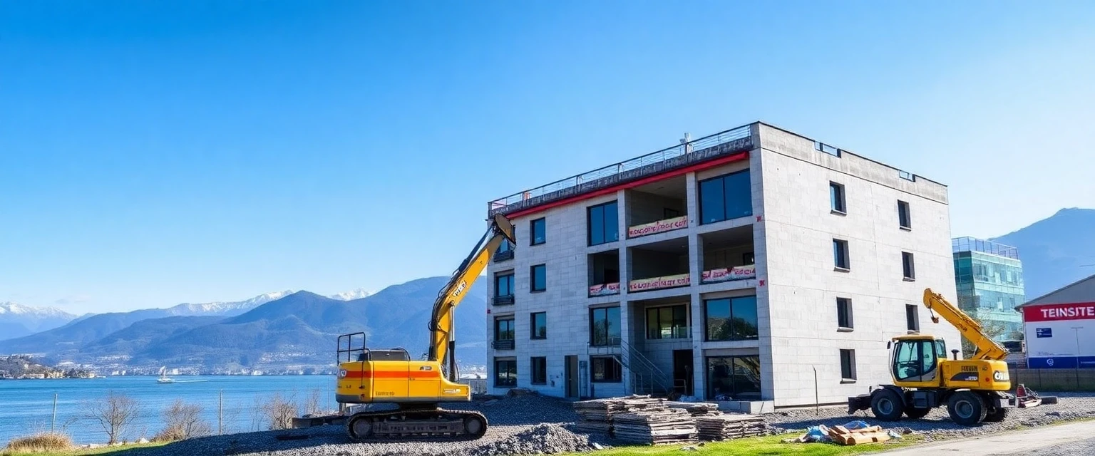Professioneller Rückbau in Richterswil mit Blick auf den Zürichsee