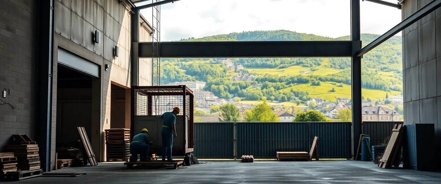 Professioneller Rückbau eines Gewerbeobjekts in Riehen