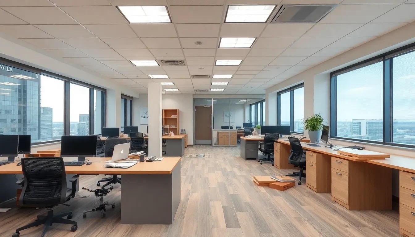 Gewerberückbau und Büroentkernung