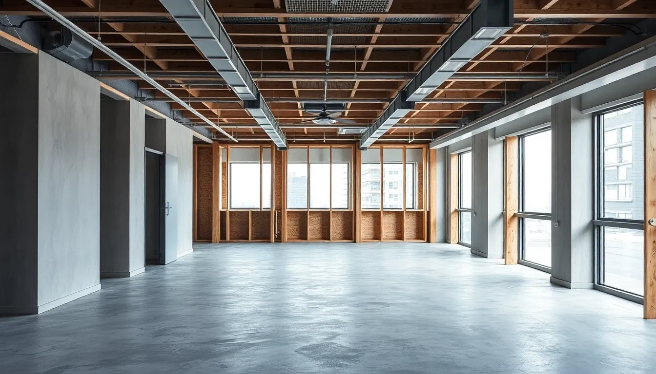 Gewerberückbau und Büroentkernung