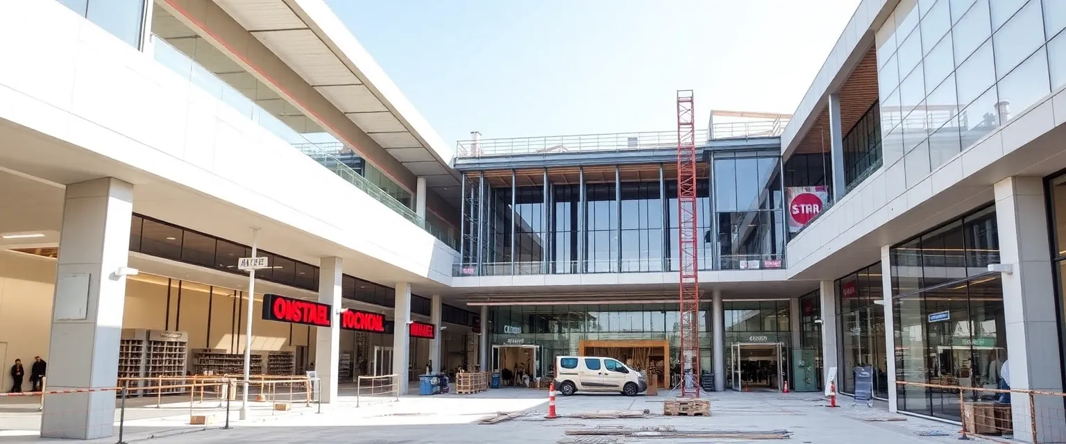 Professioneller Rückbau eines Shoppingcenters in der Schweiz