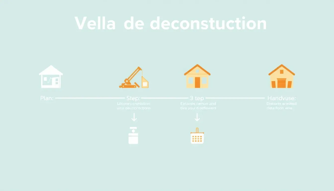 Infografik: Schritte zum Villenrückbau