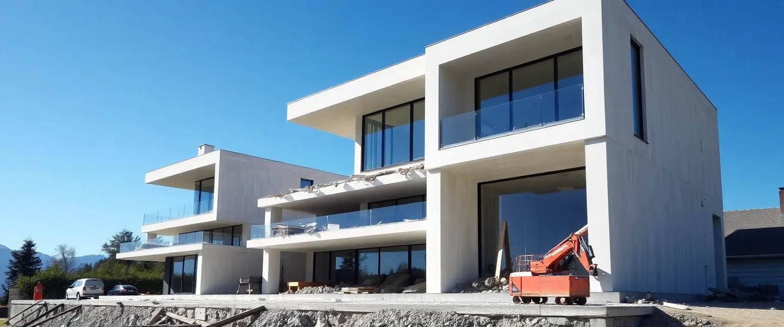 Professioneller Rückbau einer Villa in der Schweiz