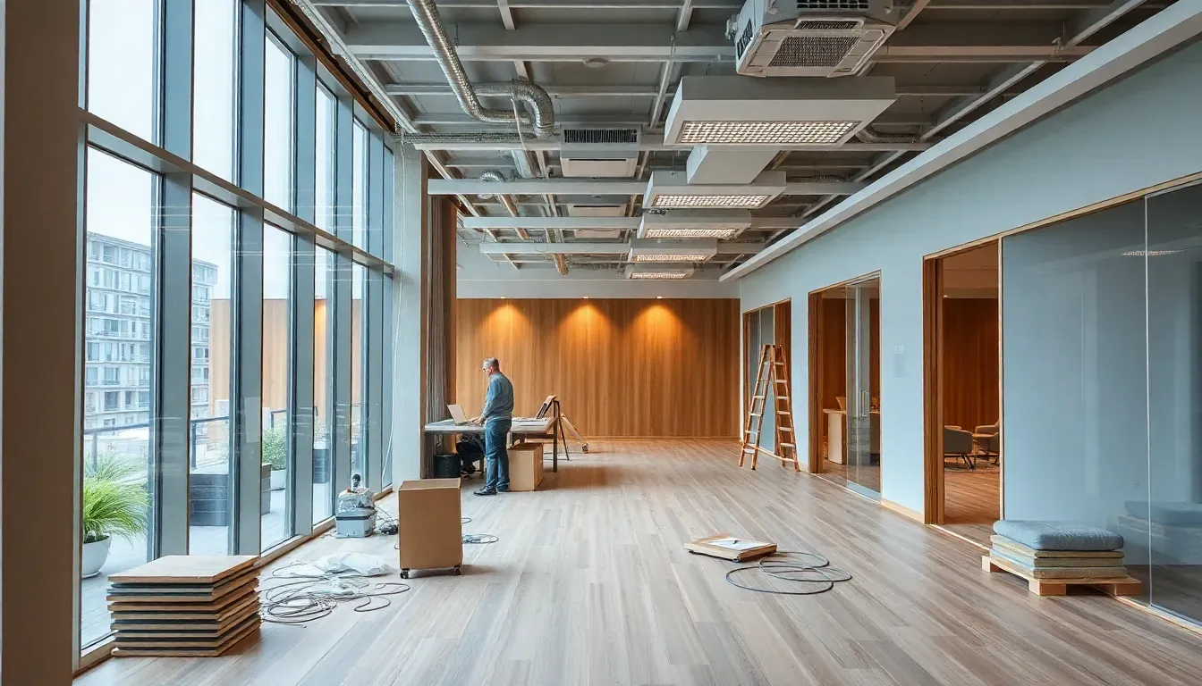 Gewerberückbau und Büroentkernung