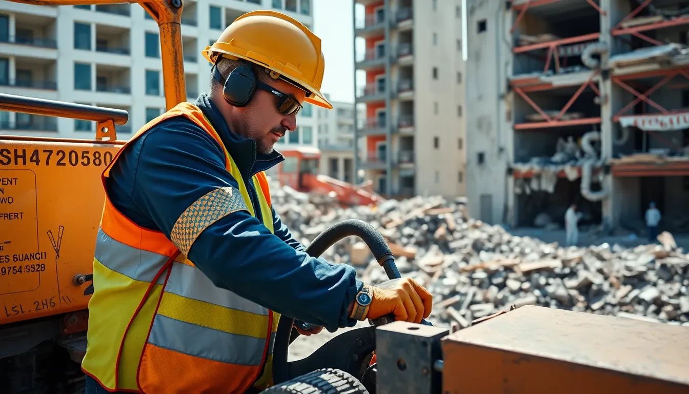 Best-Rückbau Team bei der Arbeit