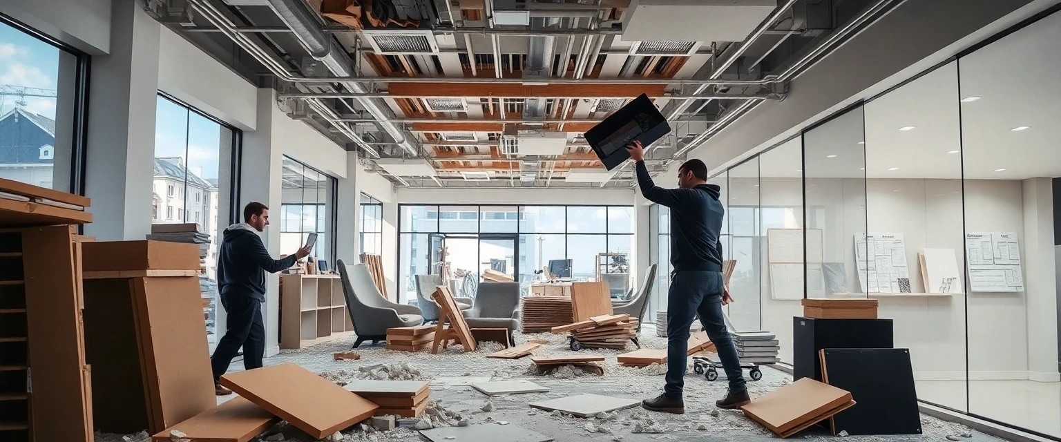 Effizienter Verkaufsflächen Abbruch in der Schweiz