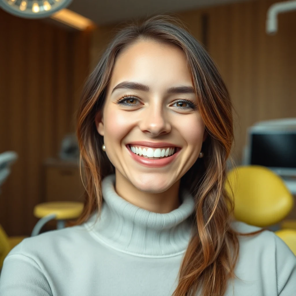 Glücklicher Patient nach erfolgreicher Zahnbehandlung Schweiz