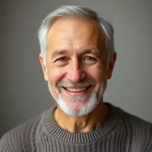 Portrait von Peter Schmidt, Pensionär