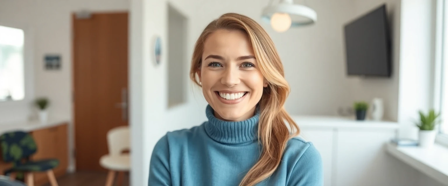 Glücklicher Patient nach erfolgreicher Zahnbehandlung in Hägendorf