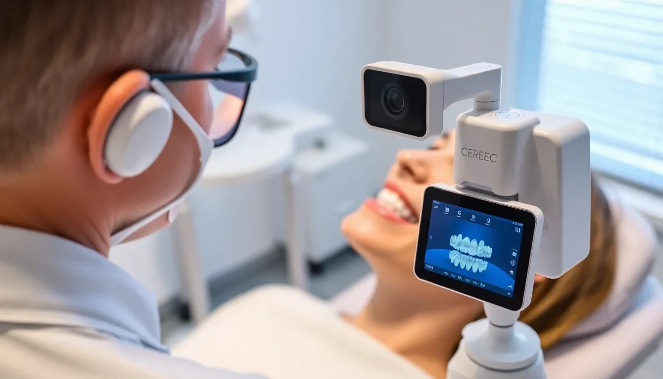 Digitaler 3D-Scan des Zahns für CEREC Krone