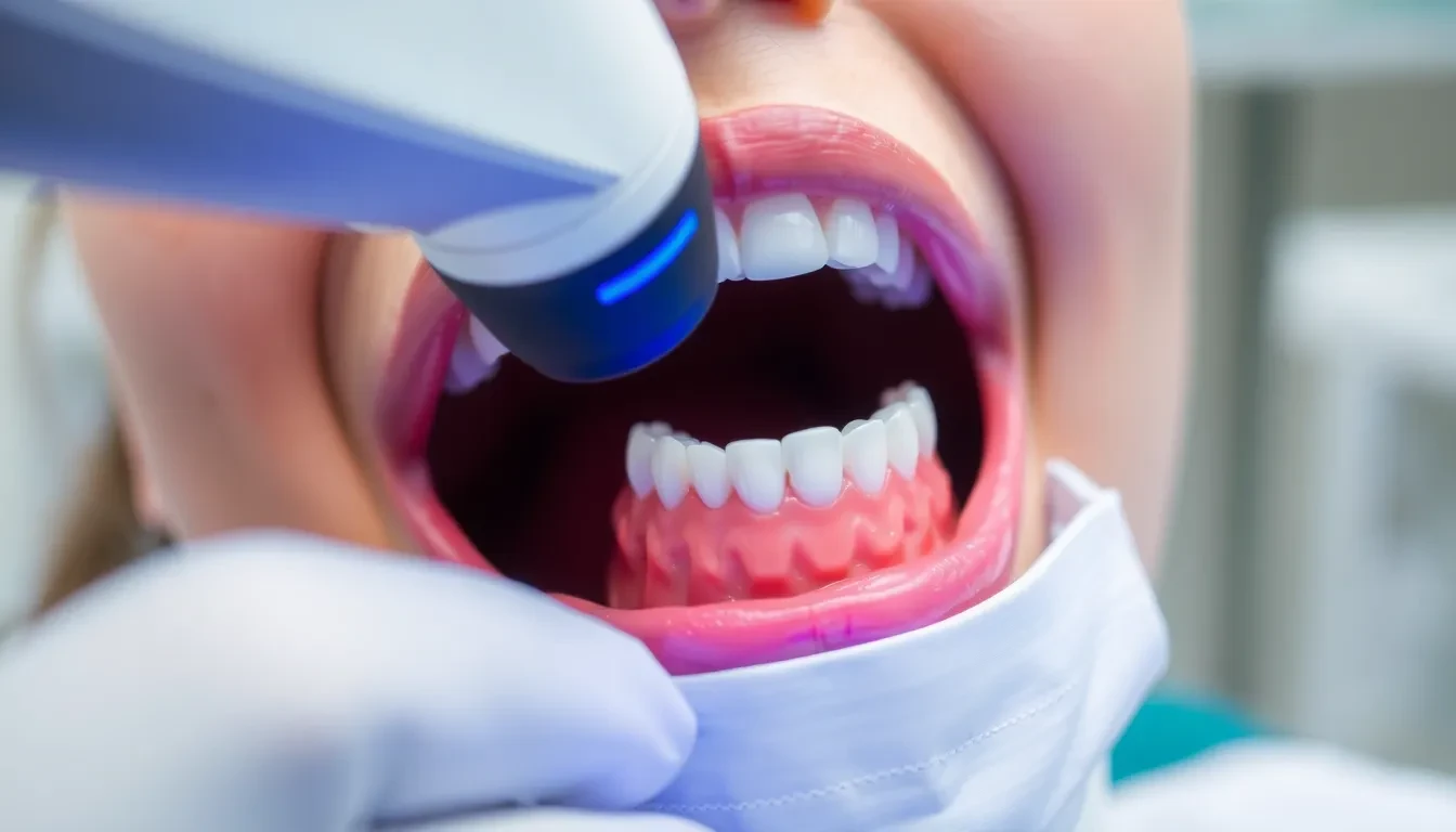 Digitaler 3D-Scan des Zahnes