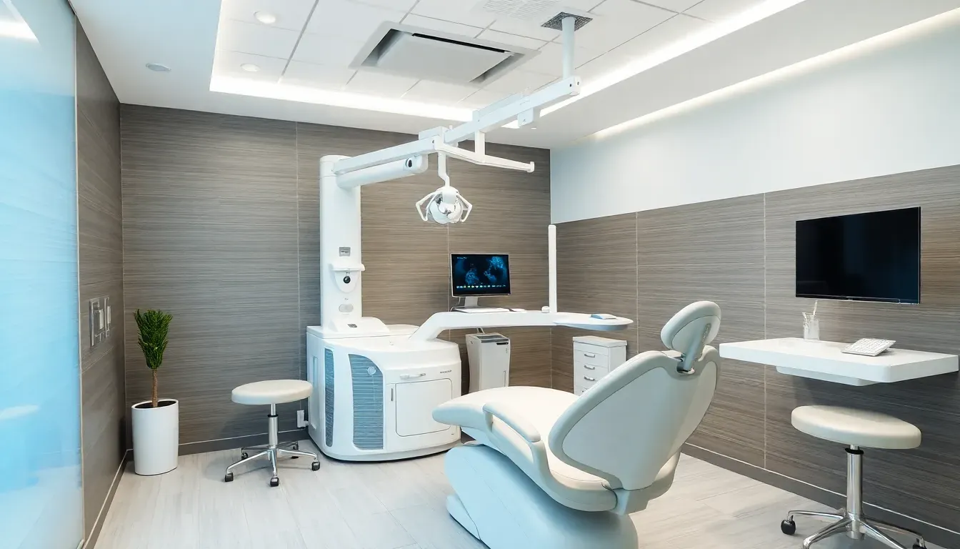 Modernes CEREC-System in einer Zahnarztpraxis