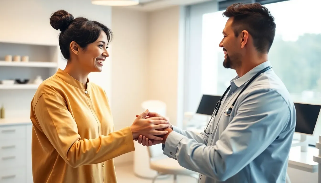 Patient und Zahnarzt bei der Beratung