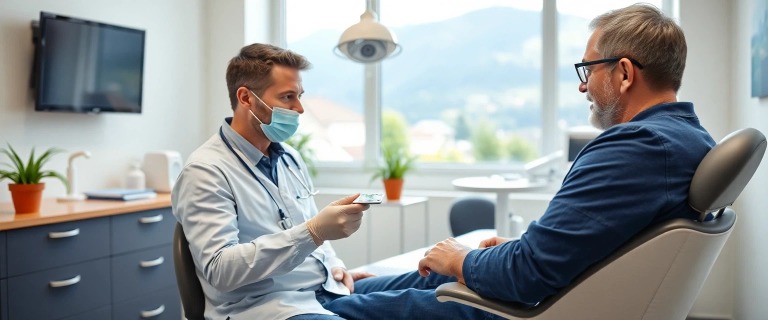 Zahnarzt entfernt Zyste in Solothurn