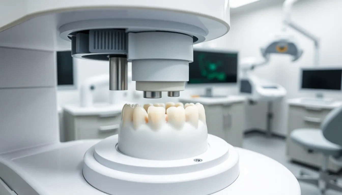 CEREC-Maschine in Aktion