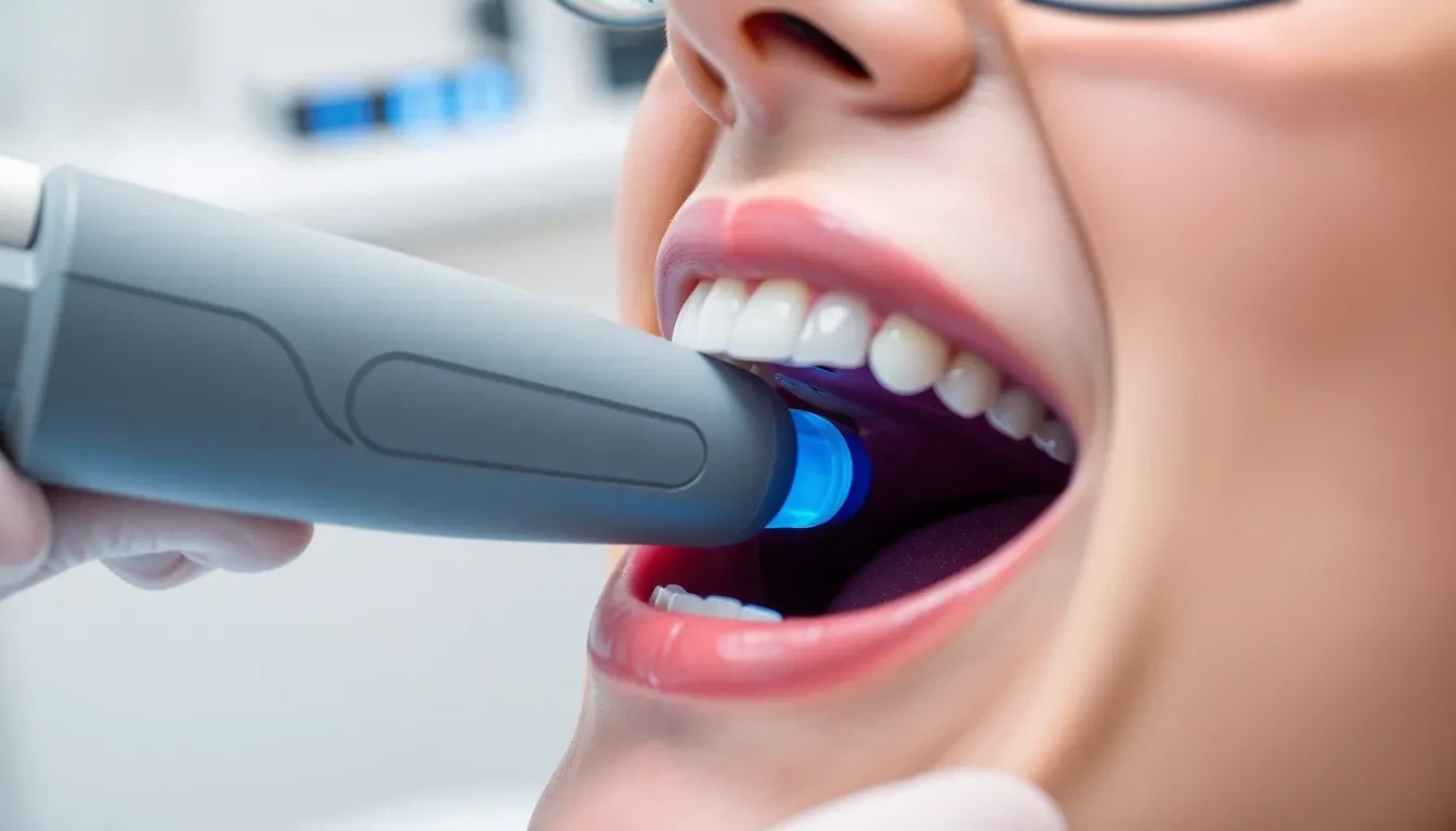 Digitaler Scan mit Intraoralscanner