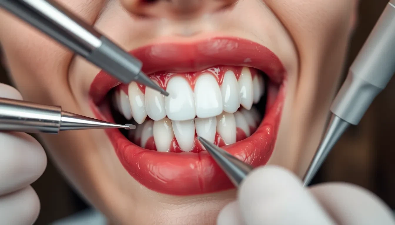 Einsetzen einer CEREC-Krone mit höchster Präzision