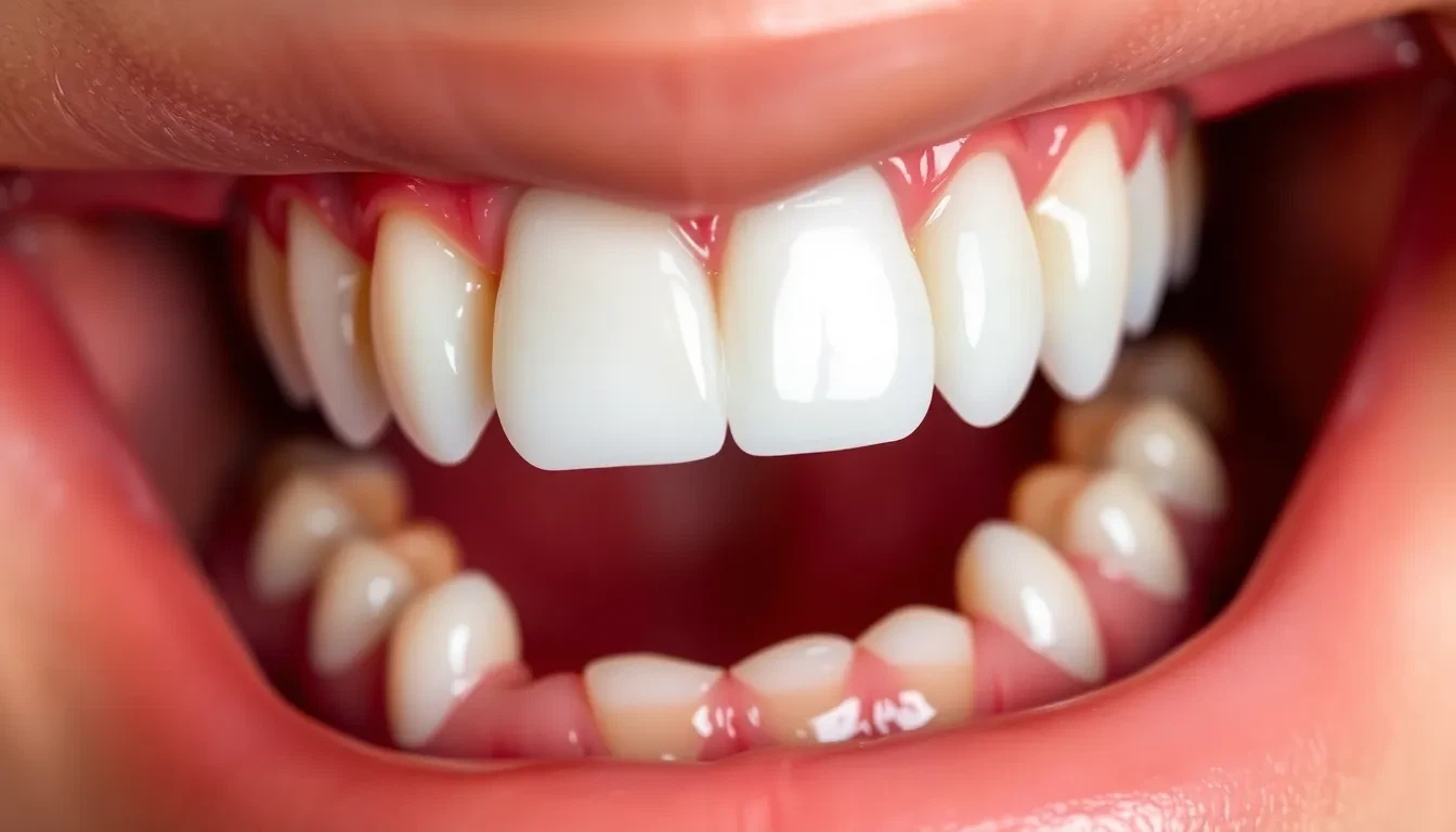 Perfekt restaurierter letzter Backenzahn mit CEREC-Krone