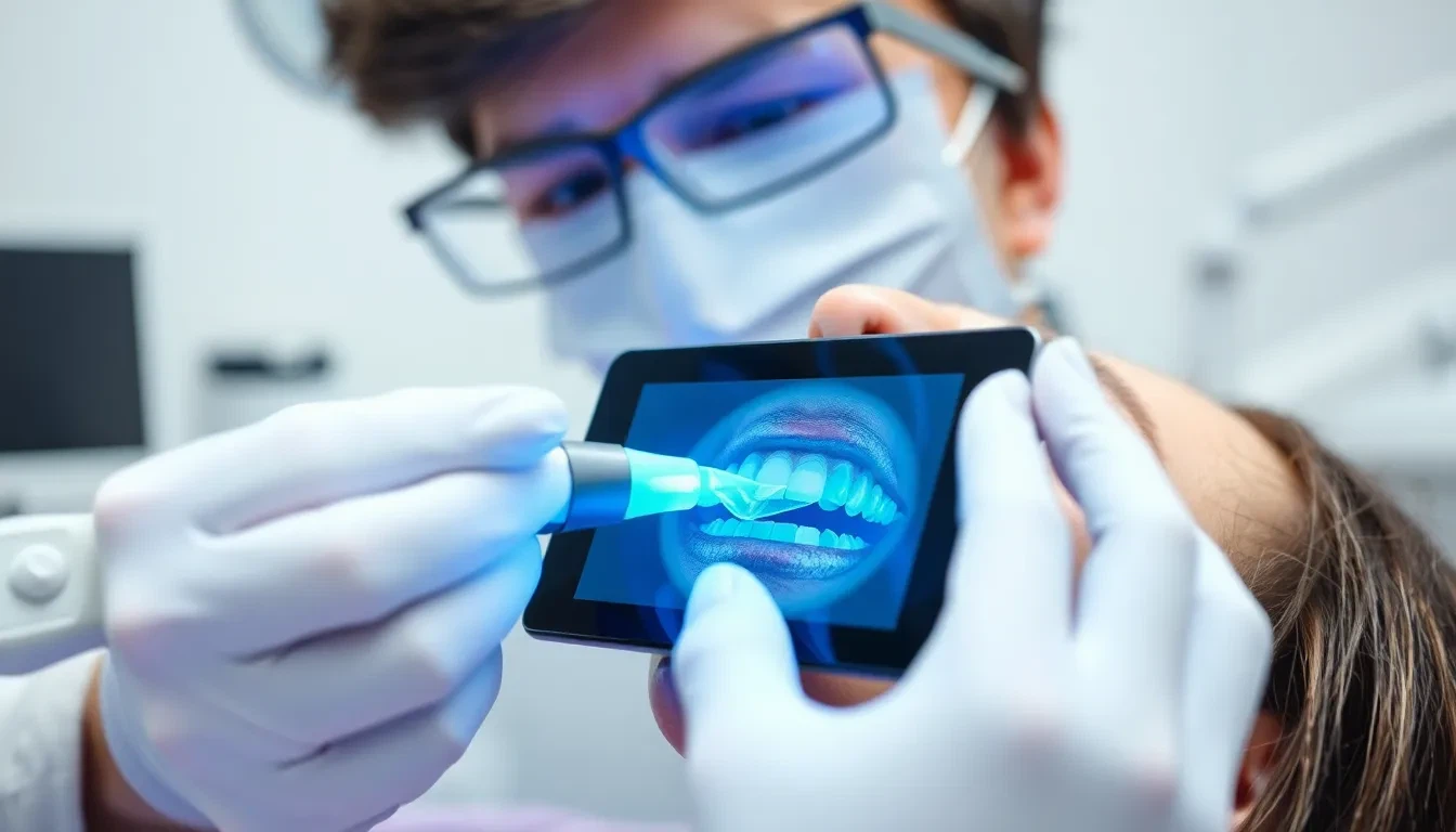 Digitaler Scan des Gebisses für präzisen Zahnersatz