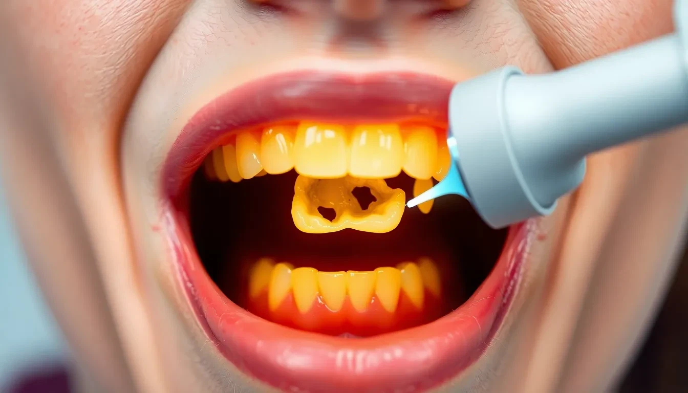 Digitaler Scan eines Zahnes für präzisen Zahnersatz