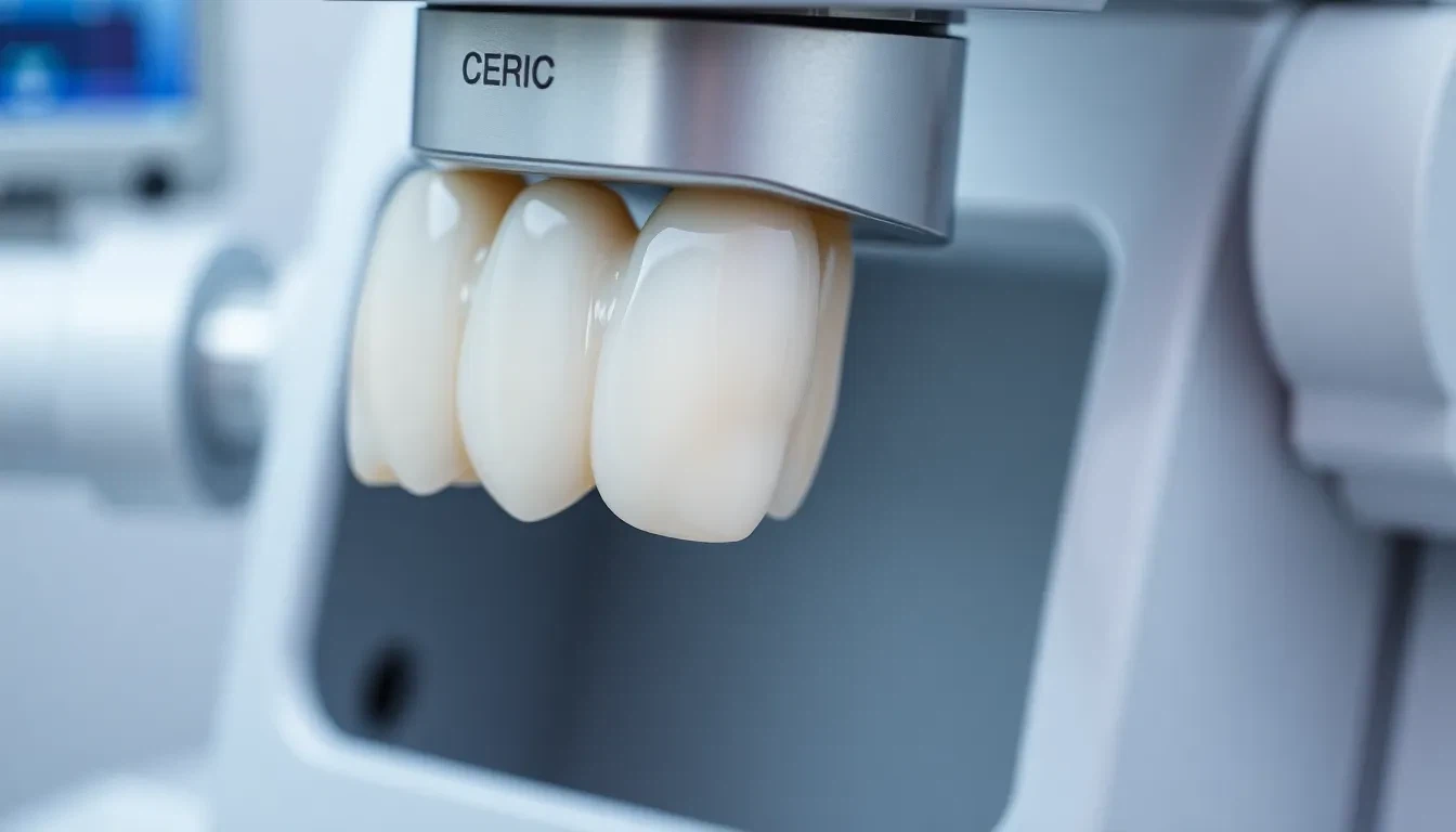 CEREC Maschine in Aktion