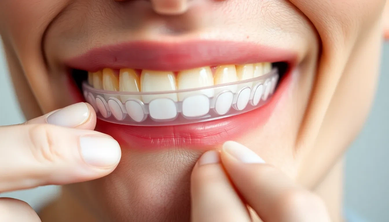 Aufbissschiene bei Kiefergelenksproblemen