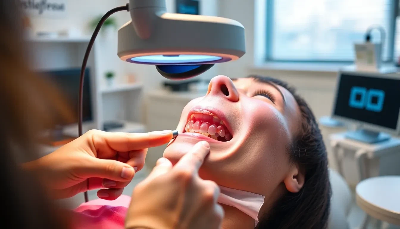 Digitaler 3D-Scan des Gebisses mit CEREC-Technologie