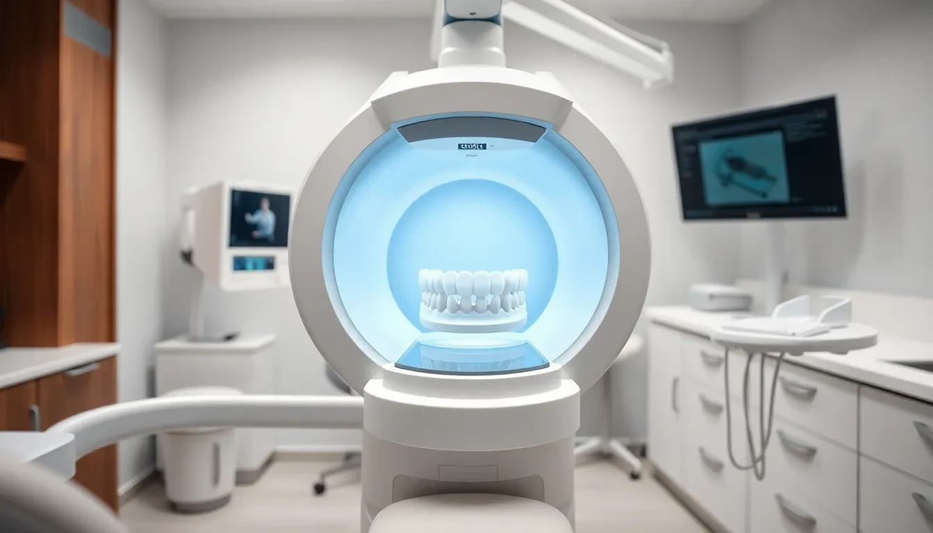 CEREC Maschine in moderner Zahnarztpraxis